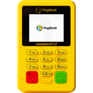 Minizinha NFC 2 PagBank com Bluetooth, NFC e Pix